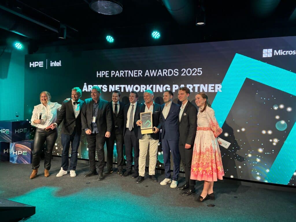 nLogic kåret til årets networking partner av HPE. 