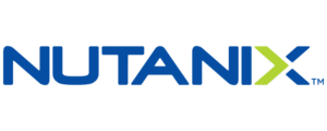 Nutanix logo.