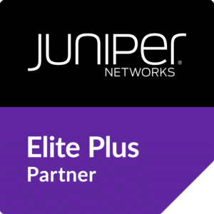 Juniper Networks Elite Plus Partner logo.