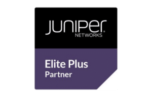 Juniper Networks Elite Plus Partner logo.