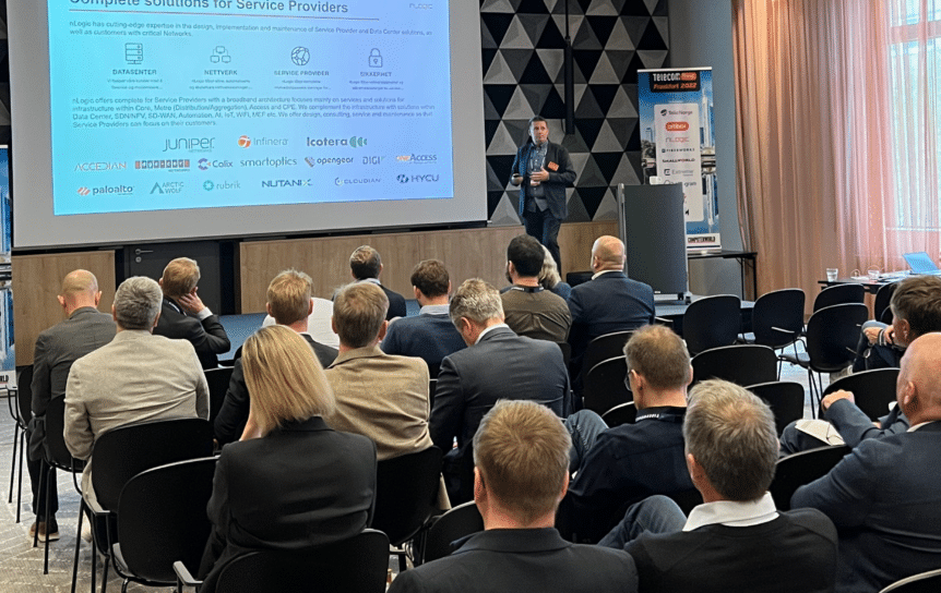 Foto fra Telecomworld konferanse.