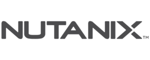 Nutanix logo.